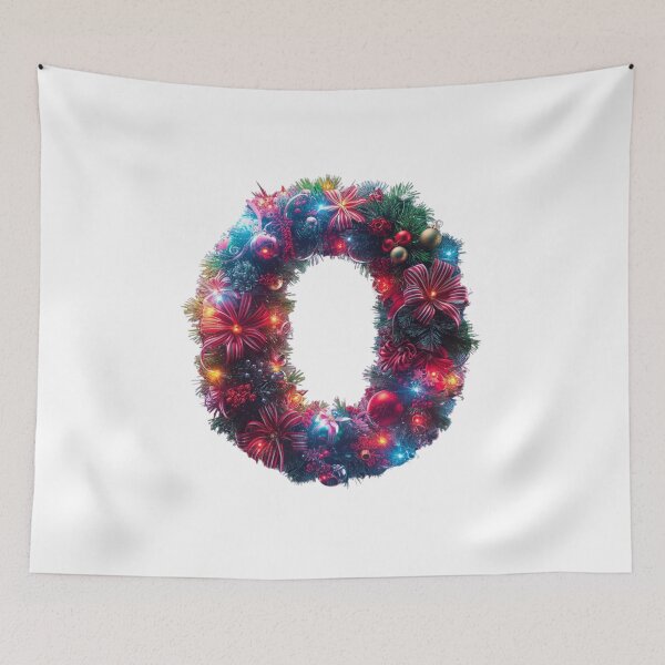 Item preview, Christmas Letter O Monogram – Festive Seasonal Decorative Letter designed and sold by Cultradesign.
