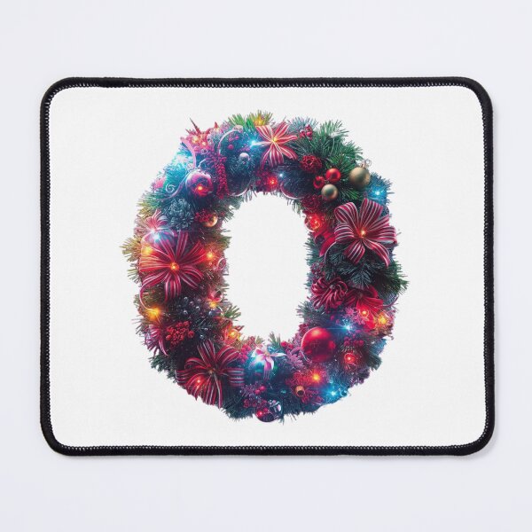 Item preview, Christmas Letter O Monogram – Festive Seasonal Decorative Letter designed and sold by Cultradesign.