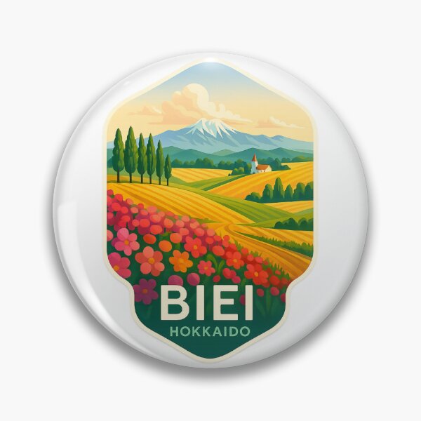 Item preview, Biei Hokkaido – Patchwork Hills and Flower Fields designed and sold by Aryabek.