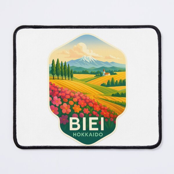Item preview, Biei Hokkaido – Patchwork Hills and Flower Fields designed and sold by Aryabek.
