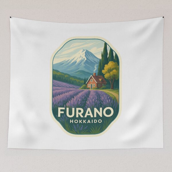 Item preview, Furano Hokkaido – Cottage Hideaway in Lavender Valley designed and sold by Aryabek.