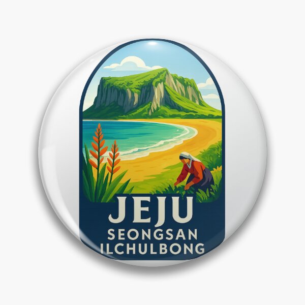 Item preview, Jeju Seongsan Ilchulbong – Haenyeo and Crater Coastline designed and sold by Aryabek.