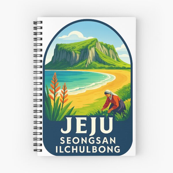 Item preview, Jeju Seongsan Ilchulbong – Haenyeo and Crater Coastline designed and sold by Aryabek.