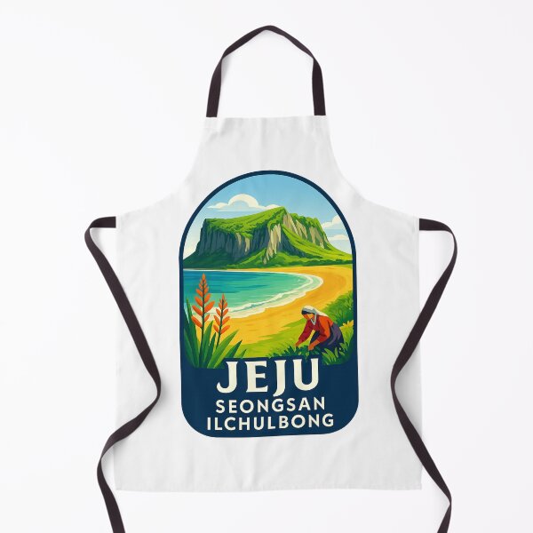 Item preview, Jeju Seongsan Ilchulbong – Haenyeo and Crater Coastline designed and sold by Aryabek.