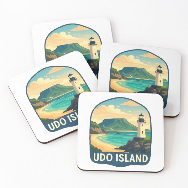 Item preview, Udo Island – Lighthouse View toward Seongsan Ilchulbong designed and sold by Aryabek.