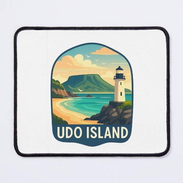 Item preview, Udo Island – Lighthouse View toward Seongsan Ilchulbong designed and sold by Aryabek.
