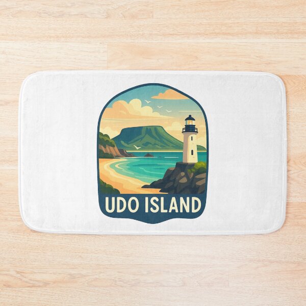 Item preview, Udo Island – Lighthouse View toward Seongsan Ilchulbong designed and sold by Aryabek.