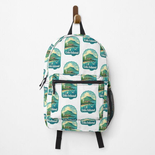 Item preview, Udo Island – Coastal Serenity with Lighthouse and Seabirds designed and sold by Aryabek.
