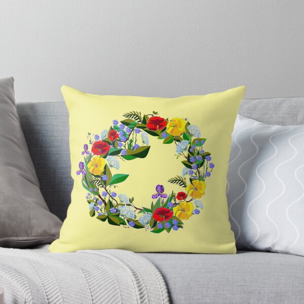 Item preview, A Southern Wildflower Wreath, Kentucky and Texas designed and sold by judy snyder.