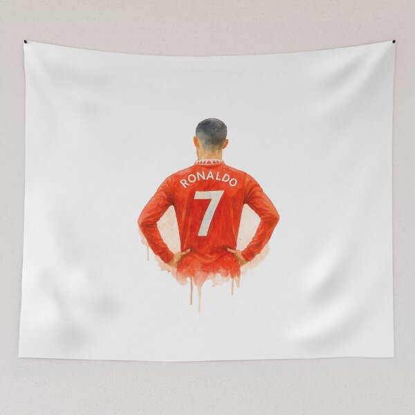 Item preview, CR7 Cristiano Ronaldo potrait art a powerful moment artwork designed and sold by sabartgunpla.