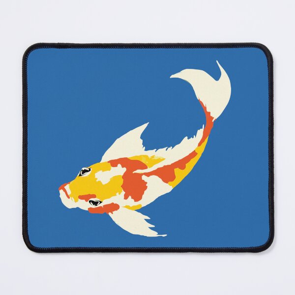 Item preview, Golden Koi Fish Illustration – Bold Japanese Pond Art designed and sold by donwillisjrart.