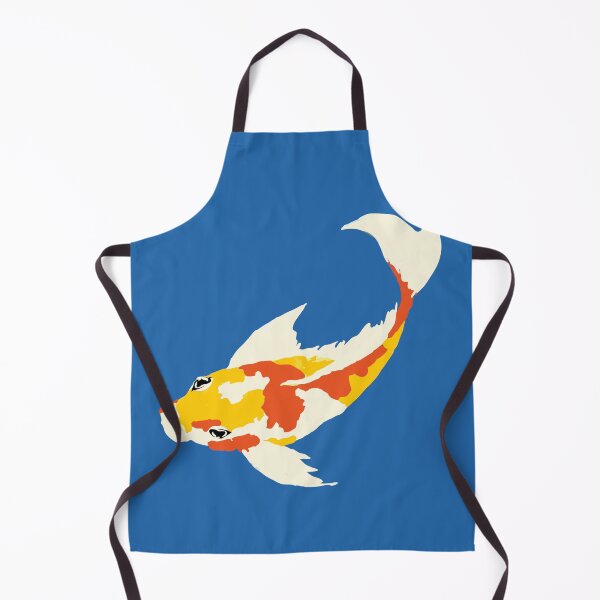 Item preview, Golden Koi Fish Illustration – Bold Japanese Pond Art designed and sold by donwillisjrart.