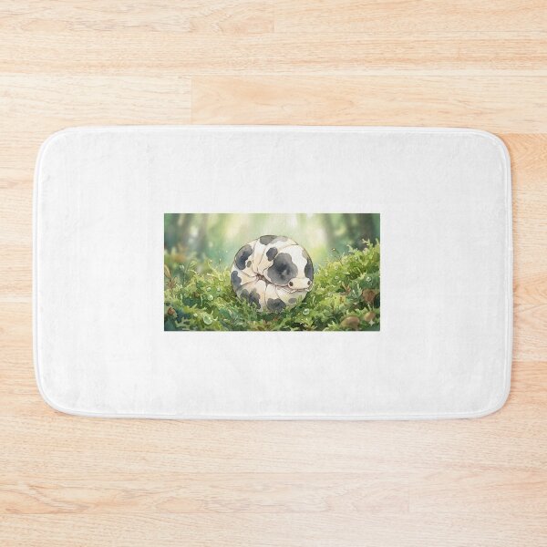 Item preview, Cute Dairy Cow Isopod (Porcellio laevis) - Watercolor Mossy Forest Art designed and sold by xMErCUrY03x.