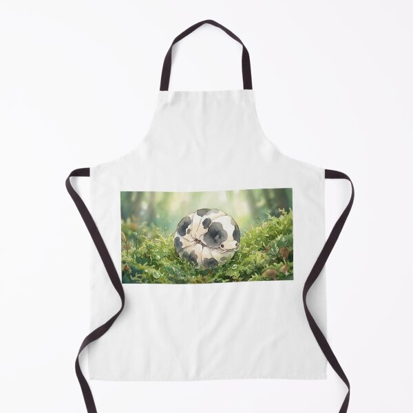 Item preview, Cute Dairy Cow Isopod (Porcellio laevis) - Watercolor Mossy Forest Art designed and sold by xMErCUrY03x.