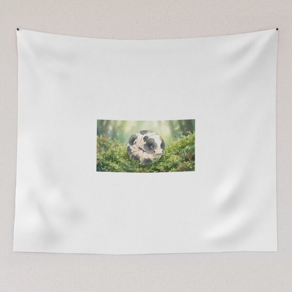 Item preview, Cute Dairy Cow Isopod (Porcellio laevis) - Watercolor Mossy Forest Art designed and sold by xMErCUrY03x.