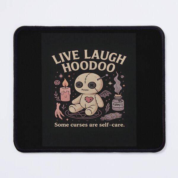 Item preview, Live Laugh Hoodoo – Some Curses Are Self-Care designed and sold by GrassThorn.