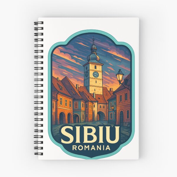 Item preview, Sibiu Romania – Historic Old Town at Sunset designed and sold by Places On Earth.