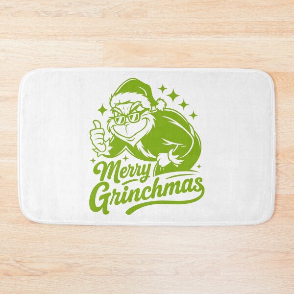 Item preview, Merry Grinchmas – Cool Grinch in Sunglasses Christmas Design designed and sold by tatajef14.