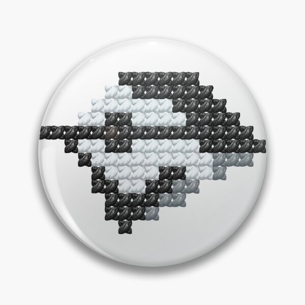 Item preview, cross-stitch of a White Wagtail designed and sold by hichili-dori.