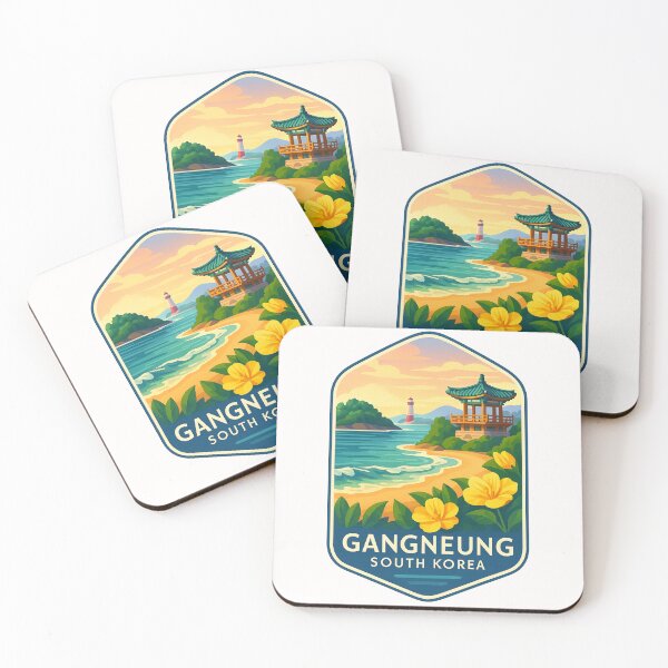 Item preview,  Gangneung South Korea – Lighthouse and Pavilion by the Shore designed and sold by Places On Earth.