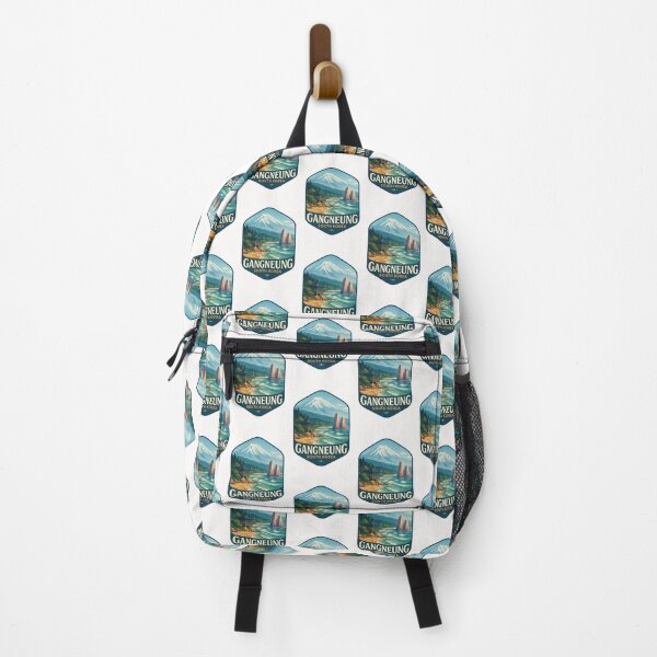 Item preview, Gangneung South Korea – Coastal Pavilion and Snowy Peak designed and sold by Places On Earth.