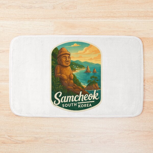 Item preview,  Samcheok South Korea – Haesindang Park and Coastal View designed and sold by Places On Earth.