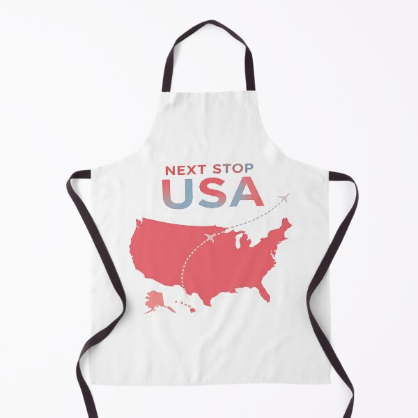 Item preview, Next Stop USA Flight Route Sticker designed and sold by Gscode.
