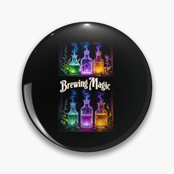 Item preview, Mystical Potion Bottles – Enchanted Fantasy Art designed and sold by GrassThorn.