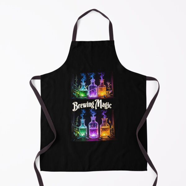 Item preview, Mystical Potion Bottles – Enchanted Fantasy Art designed and sold by GrassThorn.