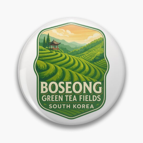 Item preview,  Boseong Green Tea Fields – Pavilion View at Sunset designed and sold by Places On Earth.