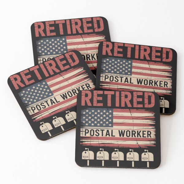 Item preview, Retired Postal Worker Achieved Mailman Retirement designed and sold by BotboutiquePre.