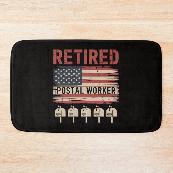 Item preview, Retired Postal Worker Achieved Mailman Retirement designed and sold by BotboutiquePre.