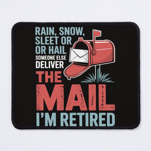 Item preview, Retired Postal Carrier Quote Retirement Gift Postman designed and sold by BotboutiquePre.