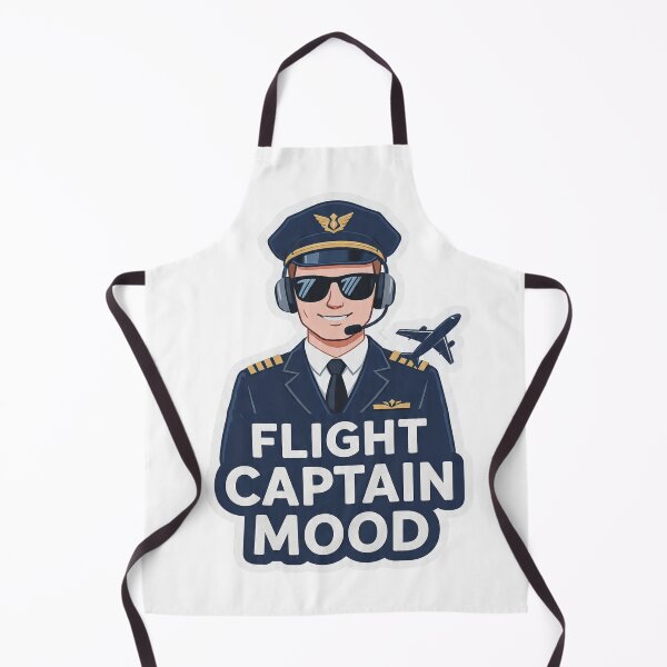 Item preview, Flight Captain Mood Pilot Sticker designed and sold by Gscode.