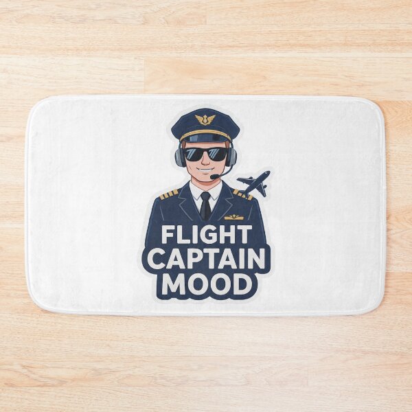 Item preview, Flight Captain Mood Pilot Sticker designed and sold by Gscode.