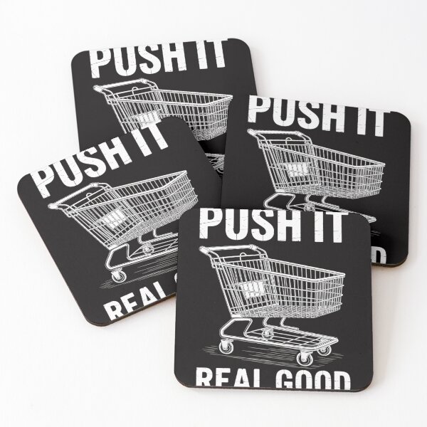 Item preview, Push It Real Good Grocery Store Shopping Cart designed and sold by BotboutiquePre.