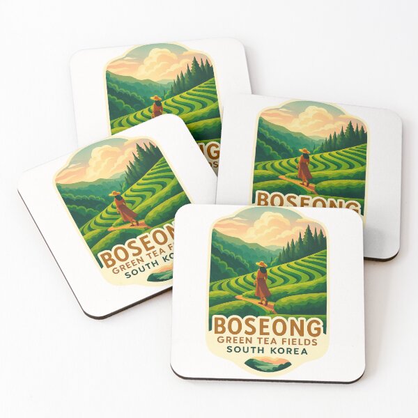 Item preview,  Boseong Green Tea Fields – Strolling the Verdant Hills designed and sold by Places On Earth.