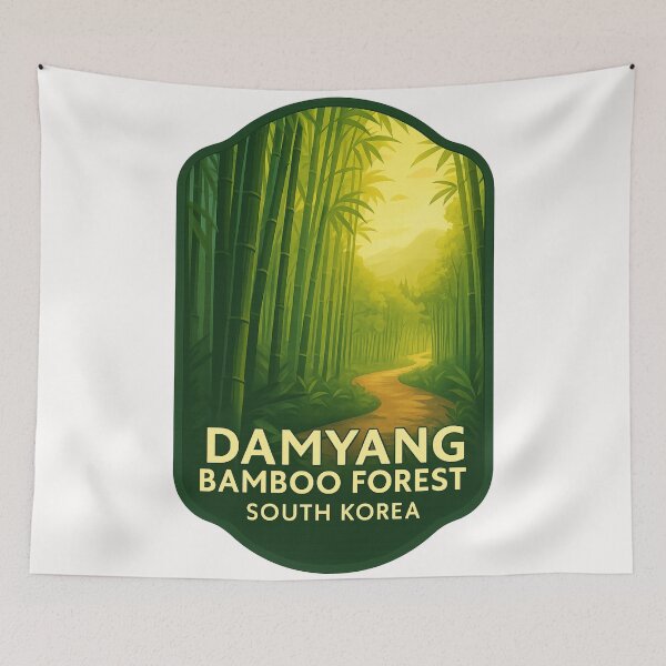 Item preview,  Damyang Bamboo Forest – Path Through the Juknokwon Grove designed and sold by Places On Earth.