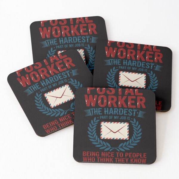 Item preview, Postal Worker Mail Delivery Postman Mail Carrier Sarcasm designed and sold by BotboutiquePre.