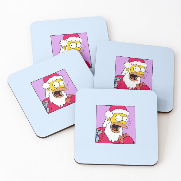 Item preview, Santa Homer  designed and sold by The Abysmall.