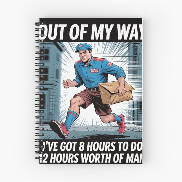 Item preview, Postal Worker Delivery Mailman designed and sold by BotboutiquePre.
