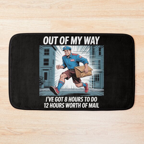 Item preview, Postal Worker Delivery Mailman designed and sold by BotboutiquePre.