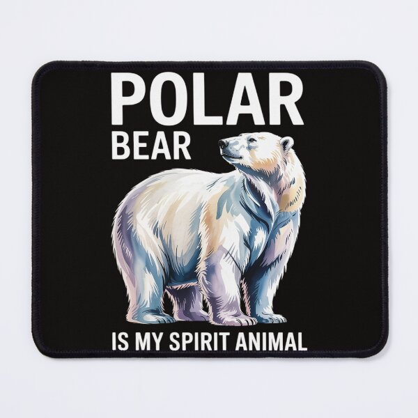 Item preview, Polar Bear Is My Spirit Animal - Wildlife Lover Zookeeper designed and sold by BotboutiquePre.