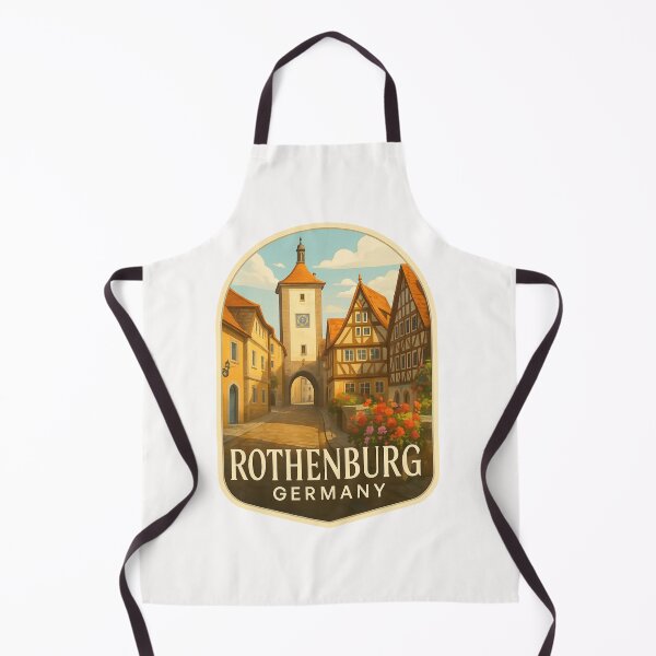 Item preview, Rothenburg Germany – Cobbled Streets and Tower Gate designed and sold by Places On Earth.
