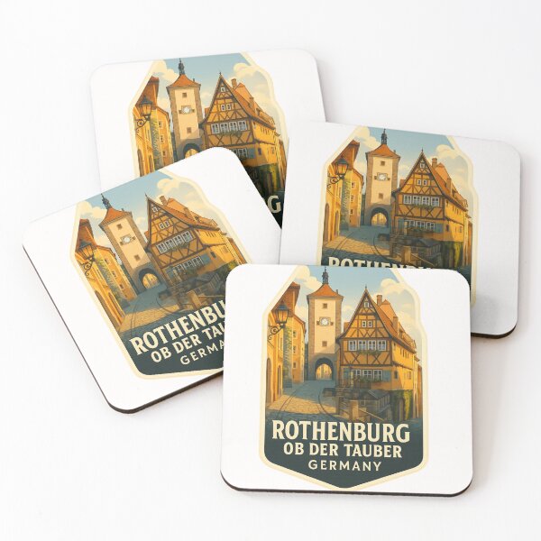 Item preview,  Rothenburg ob der Tauber – Iconic Towers and Medieval Charm designed and sold by Places On Earth.