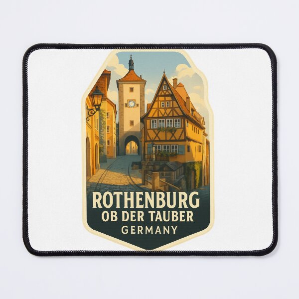 Item preview,  Rothenburg ob der Tauber – Iconic Towers and Medieval Charm designed and sold by Places On Earth.