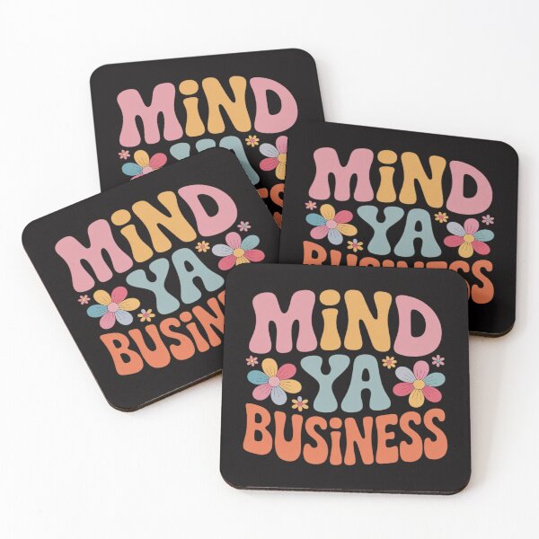 Item preview, Mind Ya Business Flower Groovy Female Introvert designed and sold by BotboutiquePre.