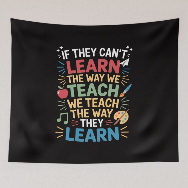 Item preview, We Teach The Way They Learn Special Education Teacher designed and sold by BotboutiquePre.