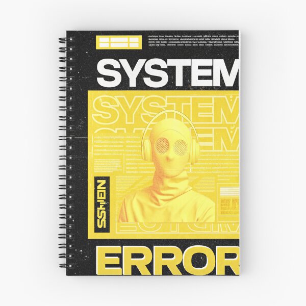 Item preview, Brutalist Chaos: 'SYSTEM ERROR' Glitching Android designed and sold by Raw-Ink.