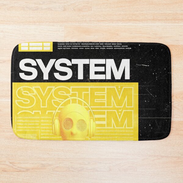 Item preview, Brutalist Chaos: 'SYSTEM ERROR' Glitching Android designed and sold by Raw-Ink.